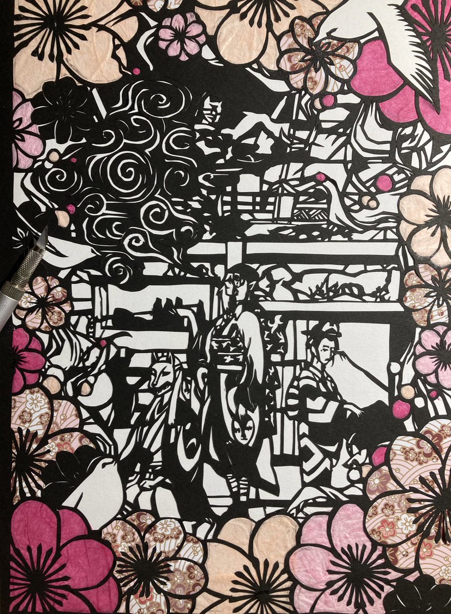 モノノ怪第3幕 のっぺらぼう ミーミー 通販してる のイラスト