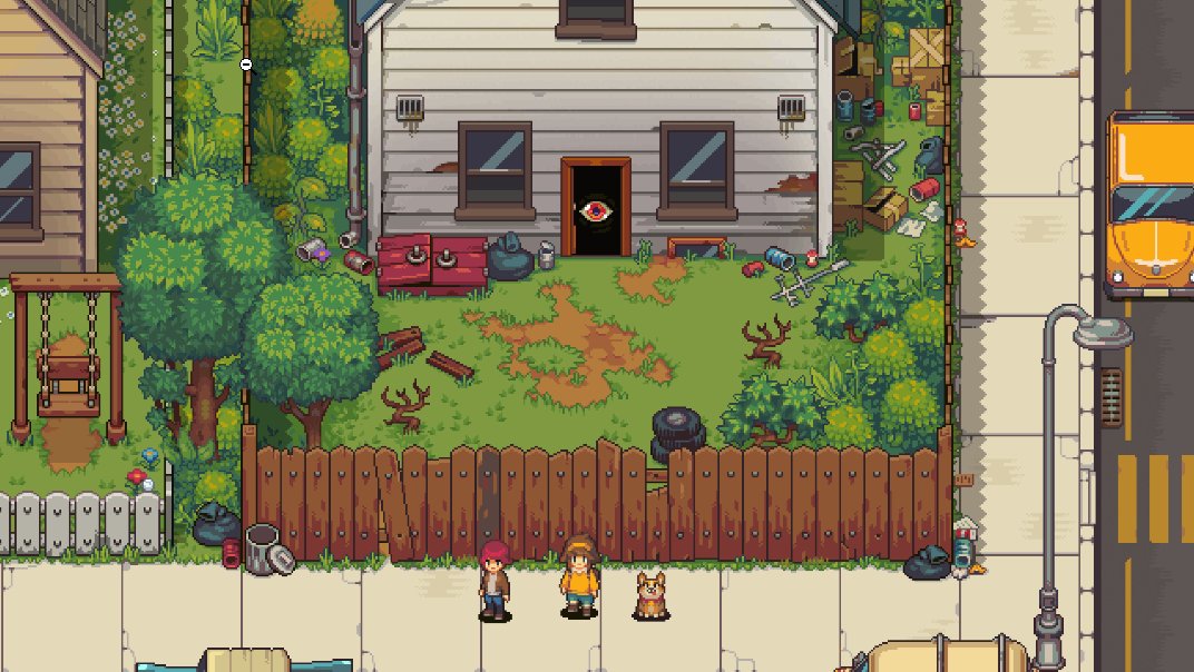 BloomtownGame's tweet image. One of the opening cut-scenes in the game 😊

#pixelart #ドット絵 #픽셀아트 #indiedev #indiegame #gamedev #gamedevelopment