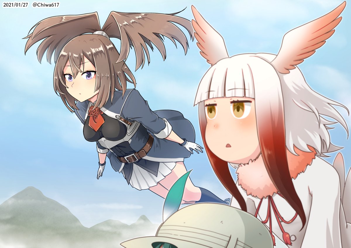 シェフィールドの髪型 空飛べそう 千和のイラスト シェフィールドの髪型 空飛べそう 千和のイラスト