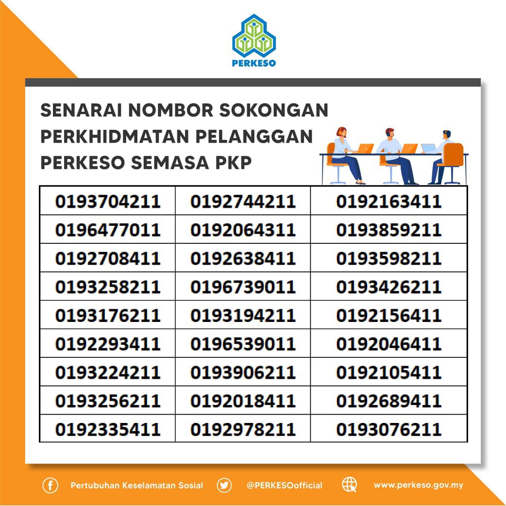 Perkeso Official On Twitter Perkeso Menyediakan Talian Sokongan Ke Bahagian Khidmat Pelanggan Kami Yang Boleh Dihubungi Anda Selain Nombor Careline Perkeso Di 1300 22 8000 Untuk Sebarang Pertanyaan Dan Aduan Perkeso Socso Perkesoprihatin Prihatin