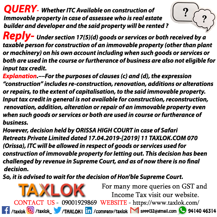TAXLOK1's tweet photo. Link- https://t.co/o1Tj6CJE07
Website- https://t.co/VKKvEBKEpy
contact us- 9001929869
Whats app- 9414046314
instagram- https://t.co/8pDSEXkwlR
facebook- https://t.co/pTwmjeAspW
linkedin- https://t.co/yYZvbc1cWK
#gstnews #tax #gstindia #gst #gstr #gstlibrary #incometax #itr #gstax https://t.co/HyWGnJgVPQ