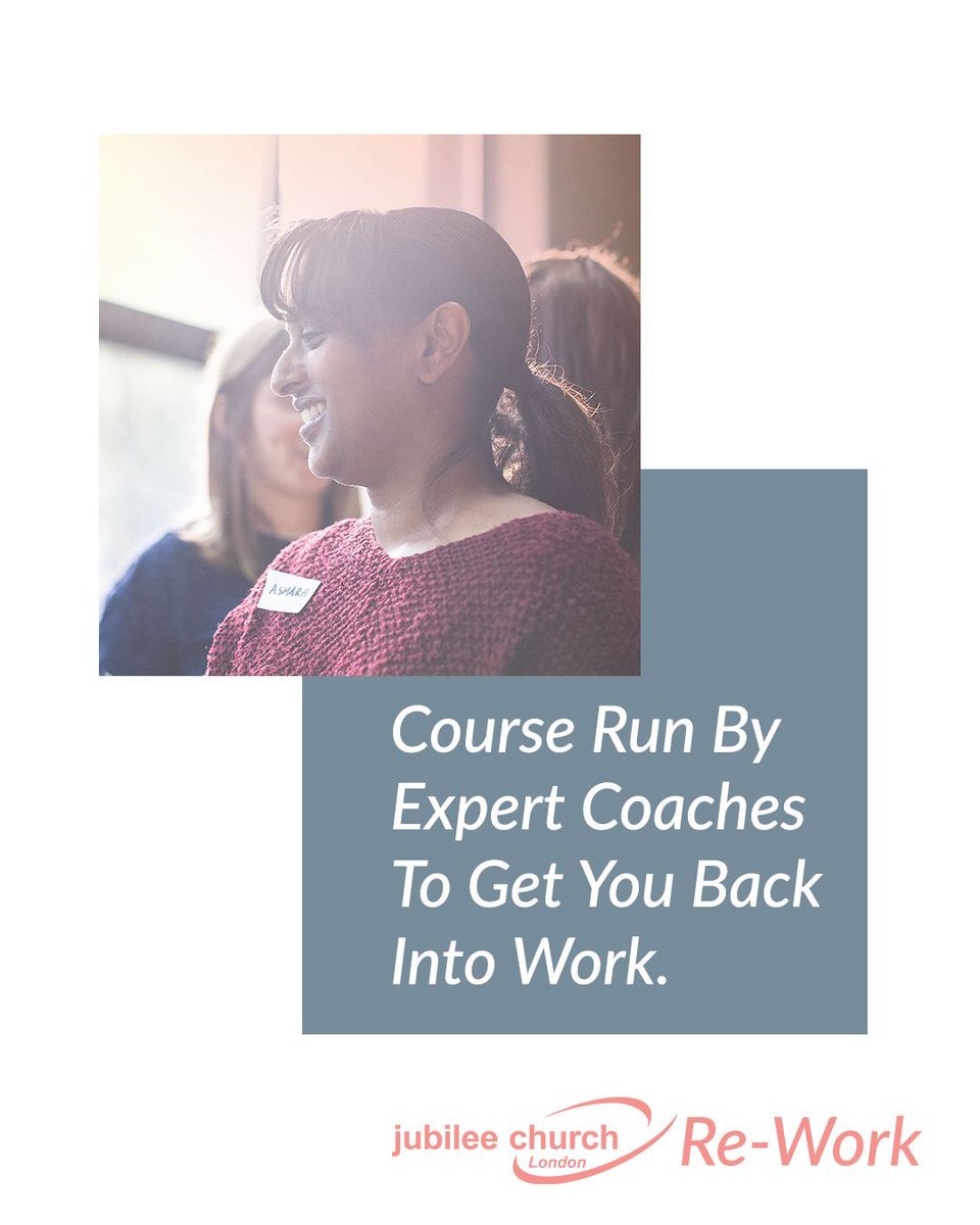 Let our expert coaches help you to get back into work. To join our free 6-week online course starting 4th February, contact info@reworkenfield.com / 07399934759