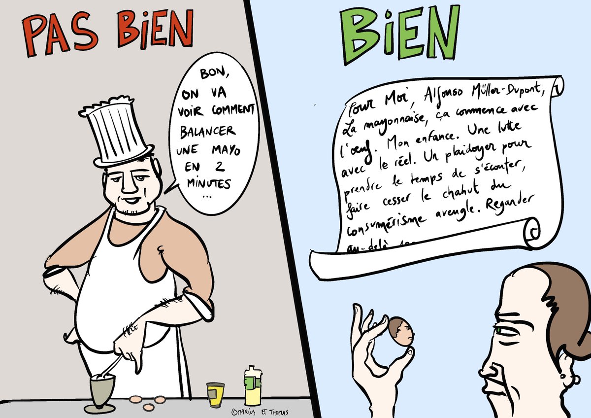 Pitcher son activité. 

Cas 1 : la mayo.

#pitch #business #cuisine #mayonnaise #art