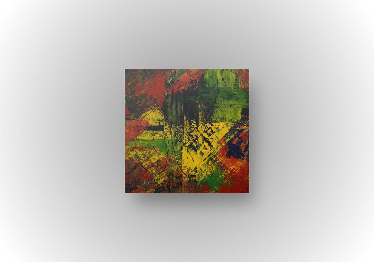 Cinzania Rodrigues an abstract artist who draws inspiration from women all over the world. She aims to make suppressed women realize their potential and fill their lives with color. 
Link in bio.
#THEYSEE #ART #ACRYLIC #artforacause #womenempowernment