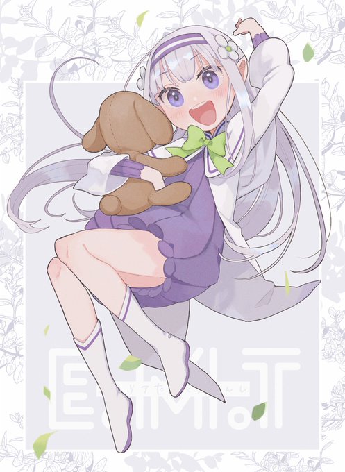 「emilia (re:zero)」Fan Art(Latest｜RT&Fav:50)