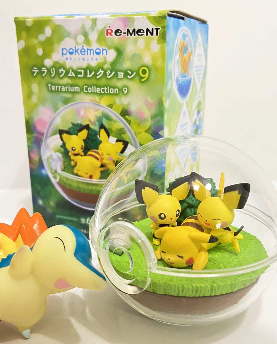 ヒノッチ Na Twitteru 新発売のテラリウムコレクション９ ピチュピカゲット キュンです ᵕ