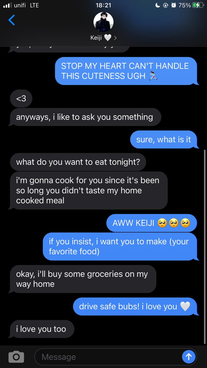 — text messages (1/2) ☾