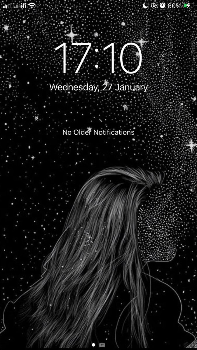 — his lockscreen ☾