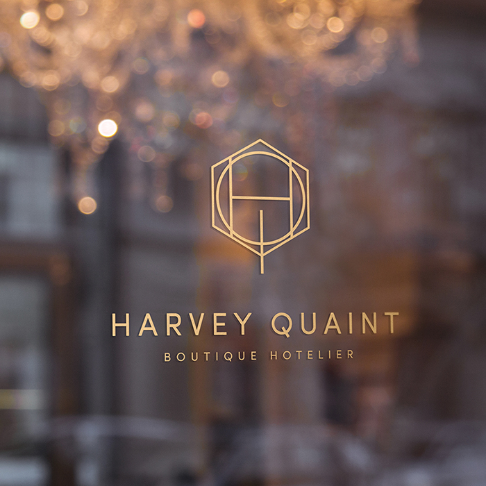 This elegant logo design kit is an ideal choice for individual, boutique, restaurant or hospitality brand. The design is made using free fonts &amp; premium font choices are listed as alternate choices.  The palette is based on color trend and market research. bit.ly/39m7l7Q