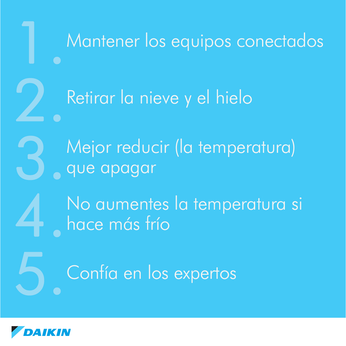 Daikin_es's tweet photo. ❄️ 10 consejos para proteger y usar de forma más eficiente tu sistema de #calefacción ❄️ durante el frío. Más información aquí: https://t.co/6eIV9HWZq7 https://t.co/sjITPvPFKW