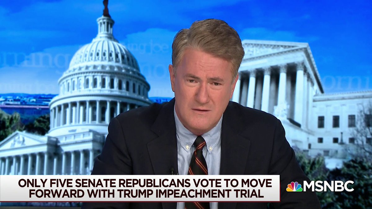 .@JoeNBC slams Republicans in the Senate who want Americans to "forget" about the Capitol attack.
"These are Trump terrorists. Call them by their name."
https://t.co/HL5YRZvcYP https://t.co/GUx3q4AdzK