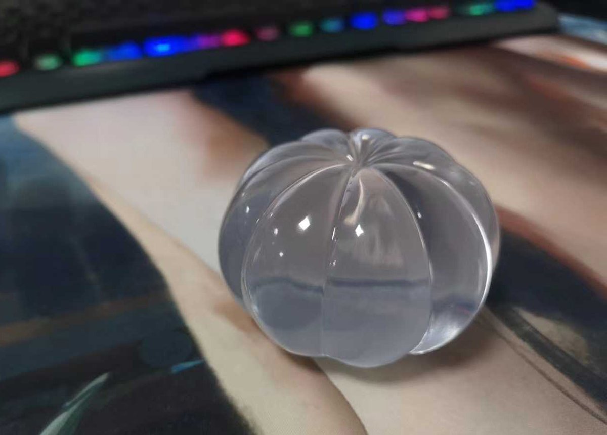 polyera3d's tweet photo. SLA 3d printed transparent or clear resin pumpkin
#3dprintingservice #3dp #3dprinted #pumpk #3dprintedpumpkin #opticaltransparency #impression3d #3DDrucken #Impresión3D #печать3D #3D인쇄 #3Dプリント #clear3dprint #clearprint #clearresin #fluidics #moldmaking #polyera3d https://t.co/RWqwxKWyxY