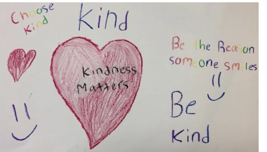 I ❤️ Kindness Week!!!!😊 #pinespride #KindnessMatters #kindnessisfree #choosekind
