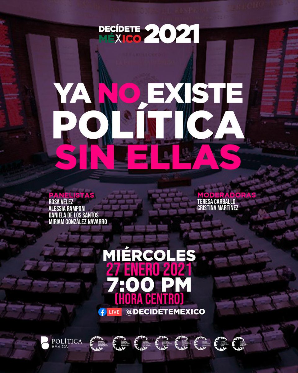 Por qué sabemos que ya no existe política sin ellas:
#GlobalShapersCommunity
#GlobalShapers