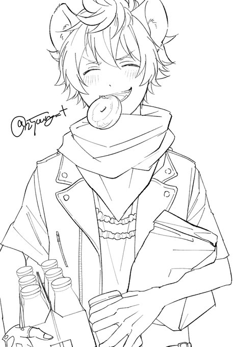 塗り絵にどうぞ?? 