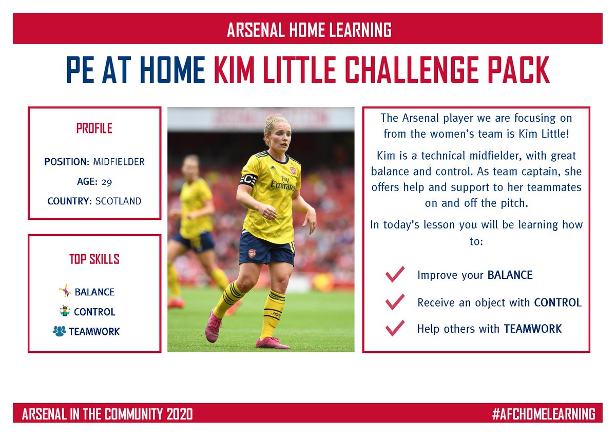 stannespri's tweet photo. Well done to this individual who was recognised for their efforts in the #KimLittleChallenge.
#AFCHomeLearning #PEatHome https://t.co/IYphEVUAIL