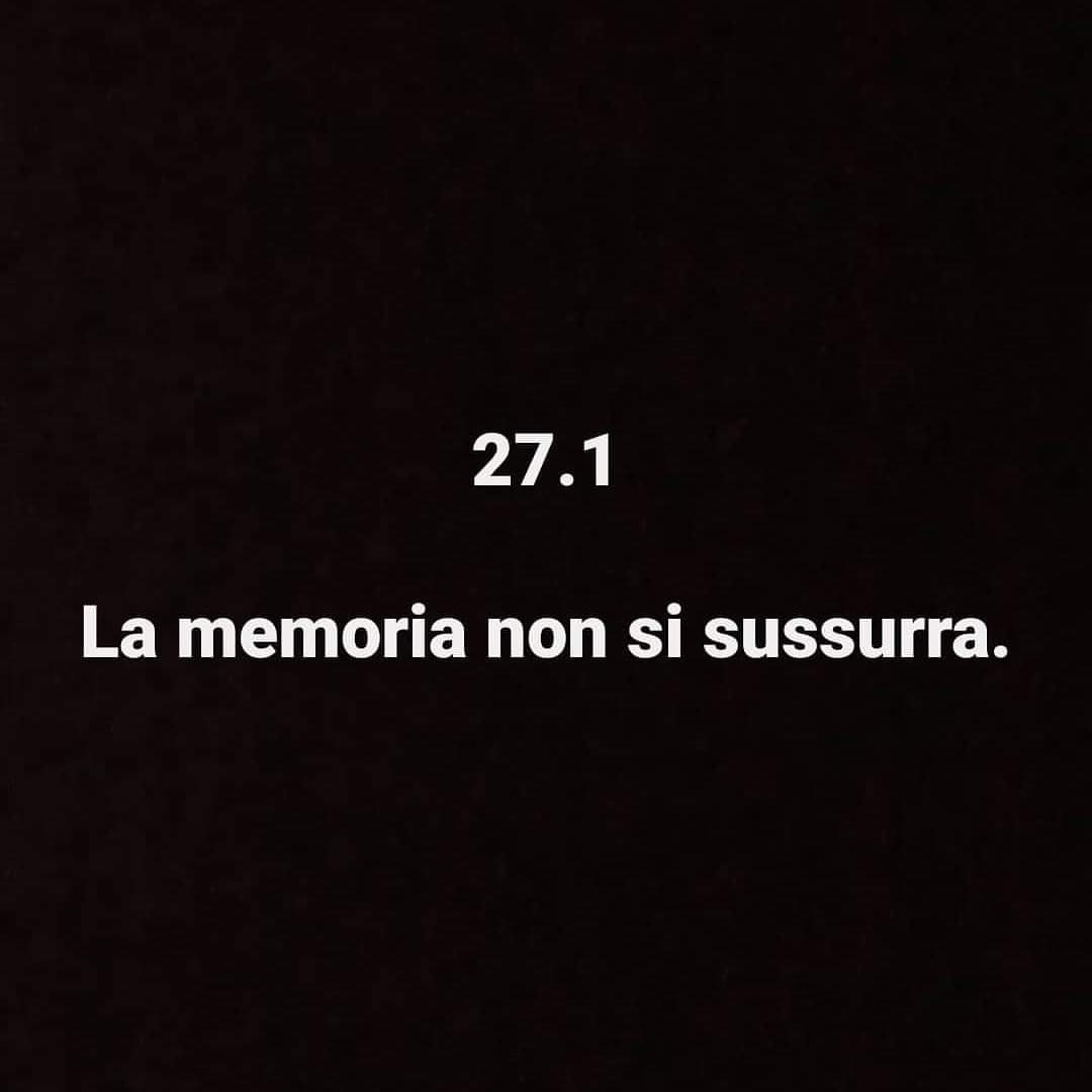 #GiornodellaMemoria2021 #27GENNAIO2021