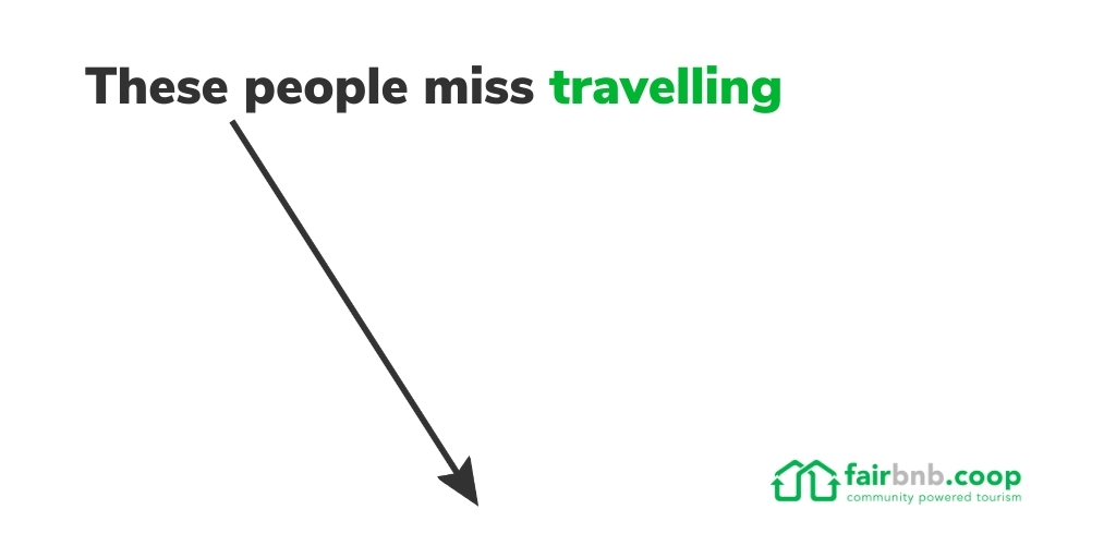 We all agree that is important to #staysafe &amp; #traveltomorrow but we miss (sustainable) travelling so much!
Let's hope that soon we will be al able to get back to more normal times but with more fair options like fairbnb.coop
#BeTheChange #fairbnbcoop
#traveltheworld