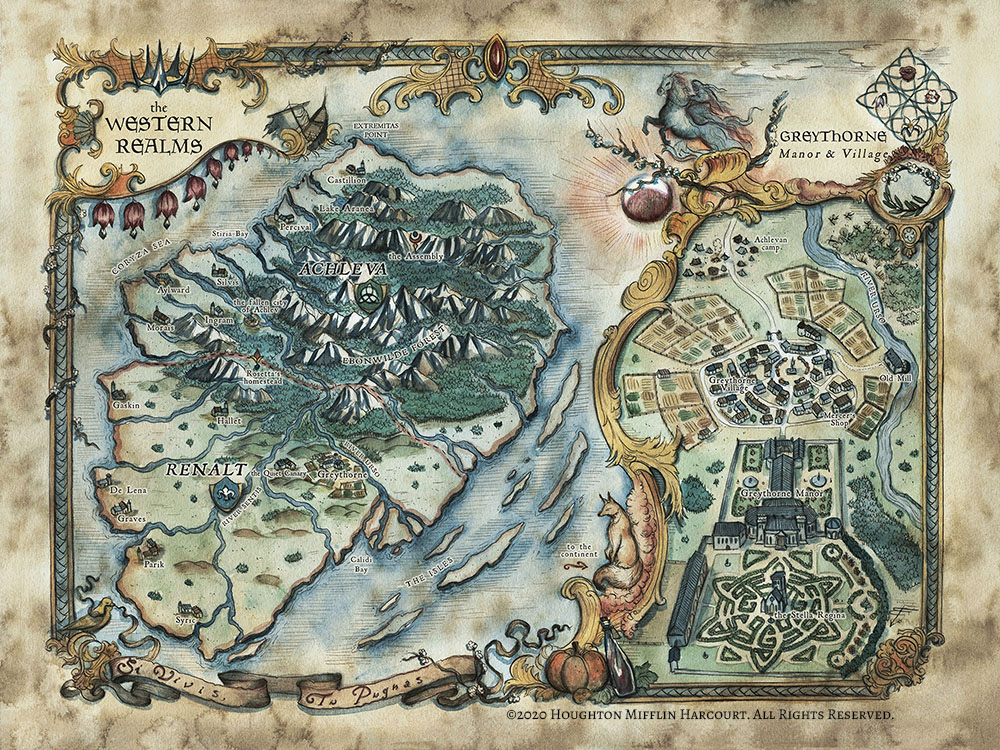 FBaerald's tweet photo. This map is from last year 🙂 I had the pleasure of drawing it for @crysrensmith 's '#Greythorne', second #book of the fantastic #Bloodleaf Trilogy (#HoughtonMifflinHarcourt)
-
#maps #cartography #HMH #mapping #fantasyart #booklovers #ArtOfTheDay #medievalmap #YAFantasy #fantasy https://t.co/SDDszmNB2X