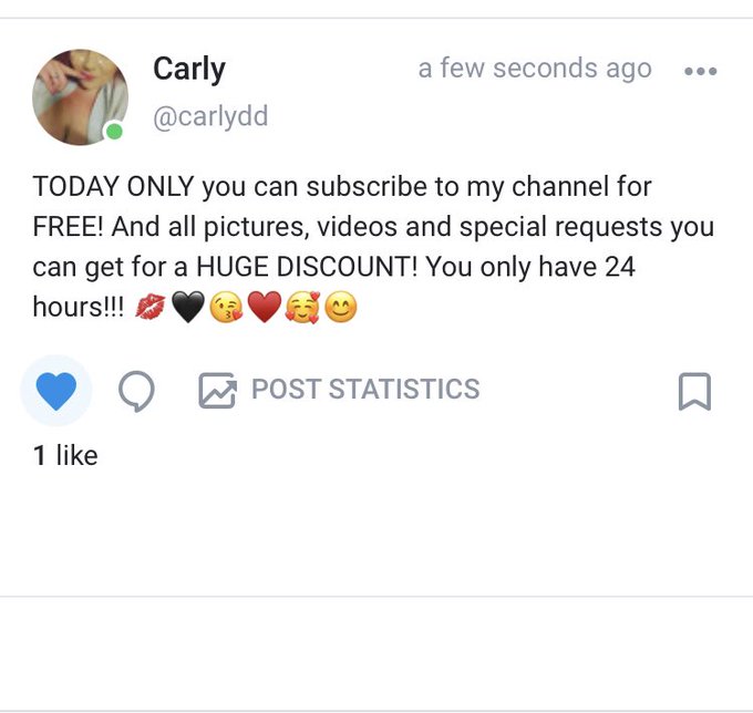 https://t.co/MBK7CJr7uA  You don&rsquo;t want to miss out on the great opportunity!! @OnlyFans #onlyfans #onlyfanscarlydd<a href="/tag/subscribe"class="tags"><span>#subscribe</span></a><a href="/tag/onlyfans"class="tags"><span>#onlyfans</span></a><a href="/tag/subscribeforfree"class="tags"><span>#subscribeforfree</span></a><a href="/tag/onlyfanscarlydd"class="tags"><span>#onlyfanscarlydd</span></a>