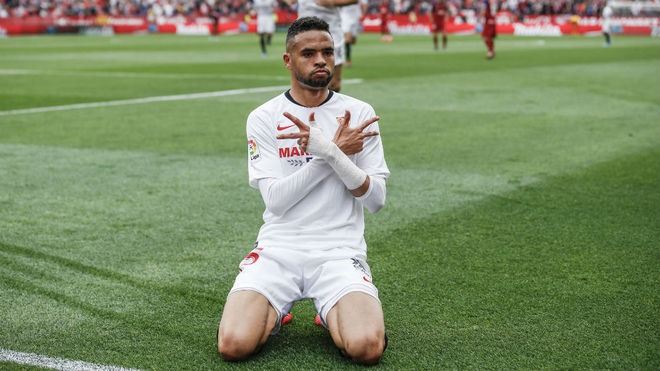 YOUSSEF EN-NESYRI (20/21)A clinical poacher who has a knack for finding pockets in the penalty area, and is as comfortable finishing with his head as he is both his feet.Despite us supposedly offering €40m, the striker has stated his desire to stay in Sevilla for the season.