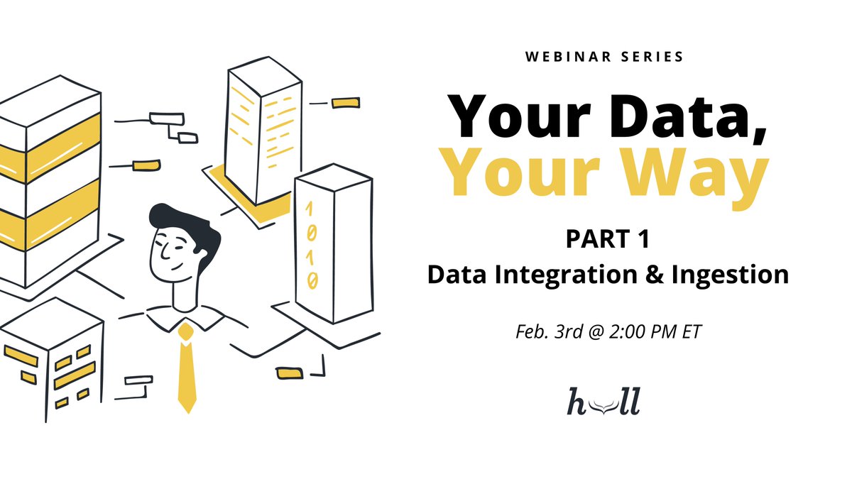 hull's tweet photo. A #cdp should be your single source of customer truth. What good is it if it doesn't include data you need from every tool and database you use? In Part 1 of our webinar series, we'll discuss all things #dataintegration, fetching, and ingestion.

Register: https://t.co/zonLyIJiHt https://t.co/wFHVg3PpVX