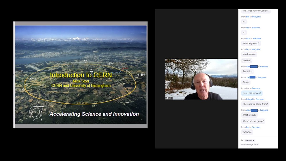 What a treat for our <a href="/sjcrmain/">St Joseph's College</a>  #STEM Scholars today - very interactive talk from Mick Storr <a href="/CERN/">CERN</a> and excellent contributions from our Year 10, 11, 12 and 13 #Inspire #challenge #Physics