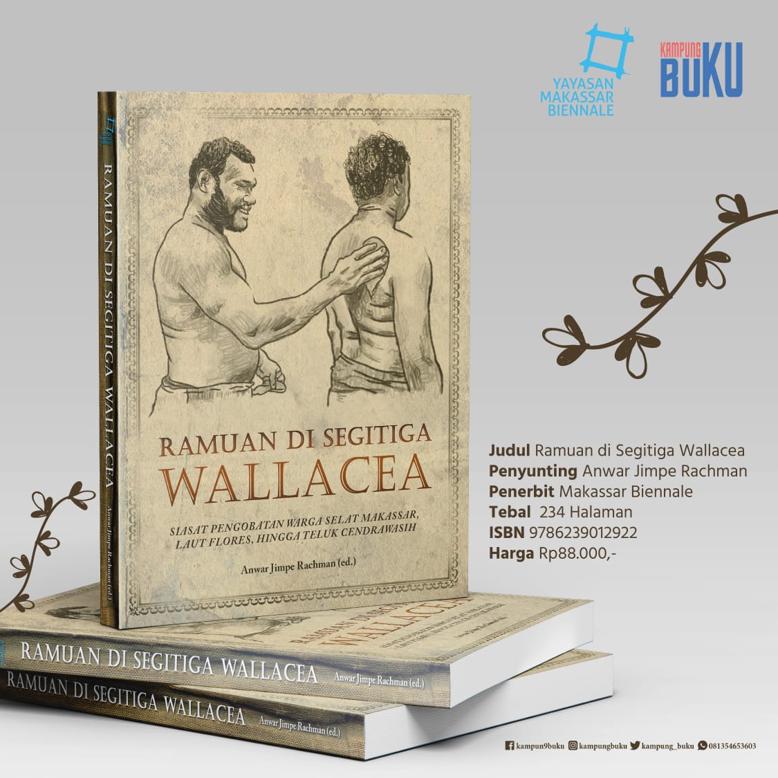 Ramuan di Segitiga Wallacea

Warga tetap merebakkan harapan kendati obat modern virus COVID-19 belum ditemukan. Mereka membuka kembali memori dan warisan kekayaan-kekayaan pengetahuan yang mereka peroleh dari sesepuh mereka; mulai yang diminum, lainnya diiris dan diremuk agar