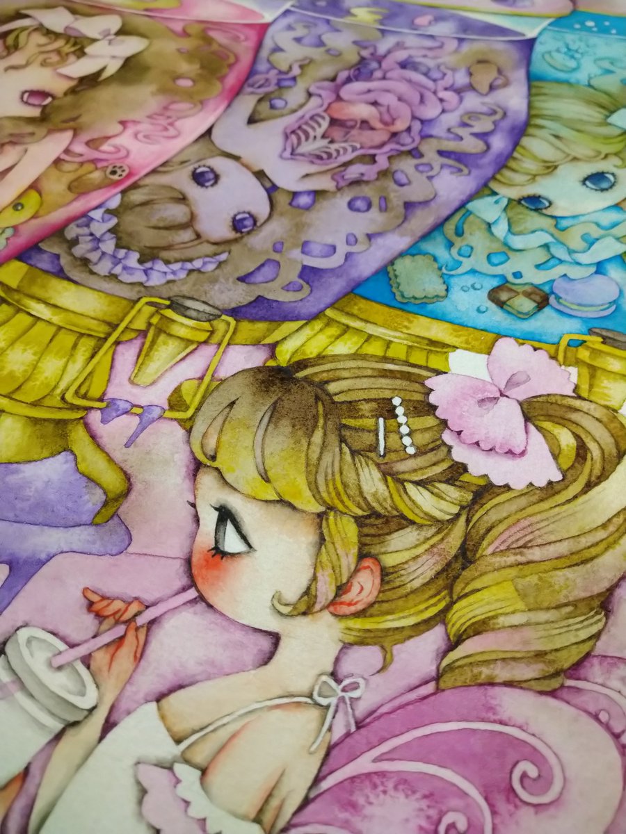 Twoucan たま 少女主義的水彩画家 Tama3xxx