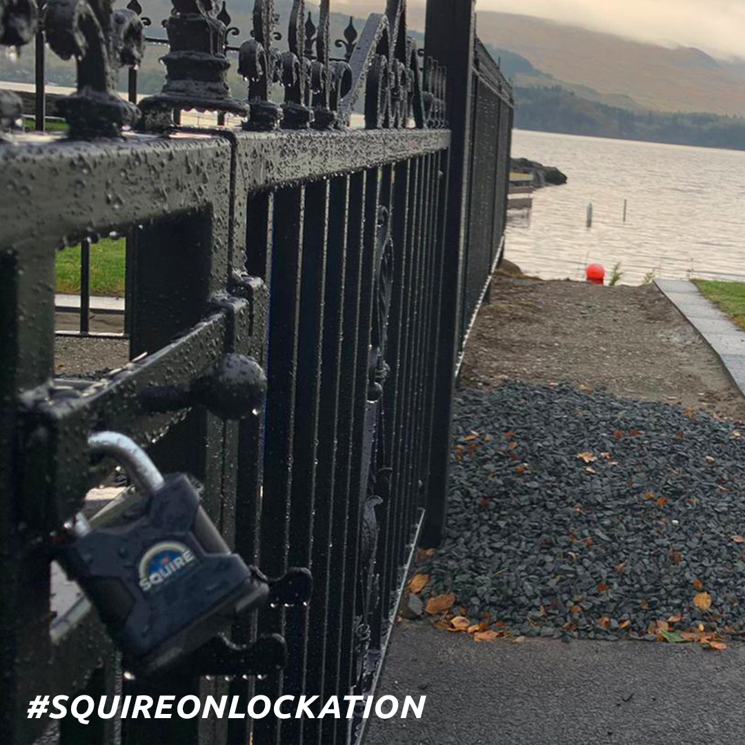 Squirelocks's tweet photo. Our #Stronghold SS50S was seen at @lomondtrossachs in Scotland. A great choice to keep grounds secure.
Have you spotted our #padlocks when you’re out and about? Share your photos with us and use #SquireOnLockation for the chance to be featured.
#SquireLocks #Squire https://t.co/FzLxEOz1qM