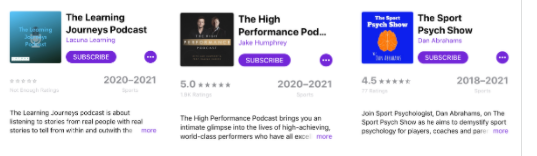 #SharingSaturday

Here are a few more of the teams favourite podcasts

🎧The Learning Journeys Podcast <a href="/PosCoachDev/">Doug MacDonald</a>

🎧The High Performance Podcast <a href="/mrjakehumphrey/">Jake Humphrey</a>

🎧The Sport Psych Show <a href="/sportpsychshow/">Dan Abrahams</a>

Can you guess whose is whose out of
Coleen Reid
<a href="/MattWay5/">Matt Way</a>
<a href="/russellearnshaw/">RussellEarnshaw</a>