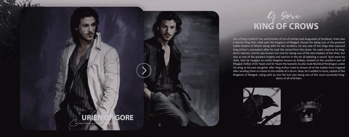 ›　　　　　　❝Cᴏʀᴠᴜs ᴏᴄᴜʟᴜᴍ 
　　　　　　ᴄᴏʀᴠɪ ɴᴏɴ ᴇʀᴜɪᴛ.❞
╰—————————♚

 ❏⋮ λ𝚛𝚝𝚑𝚞𝚛𝚒𝚊𝚗 𝙻𝚎𝚐𝚎𝚗𝚍𝚜﹢𝙲𝚛𝚘𝚜𝚜𝚘𝚟𝚎𝚛𝚜.
 ❏⋮ Σ𝚗𝚐 &amp; 𝙴𝚜𝚙 𝚁𝙿.
 ❏⋮ λ𝚕𝚕 𝚎𝚡𝚝.