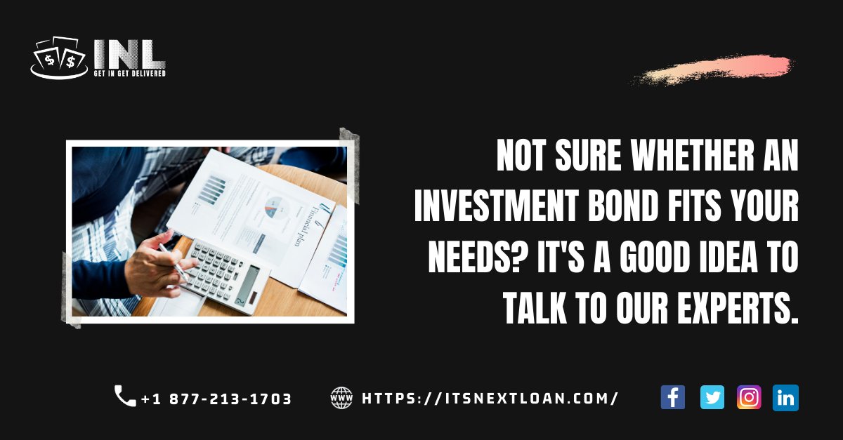If your investment is not fulfilling your needs then you better talk to experts regarding the same. 

Visit: itsnextloan.com
Call: +1 877-213-1703
Drop us an email: info@itsnextloan.com

#Investment #itsnextloan