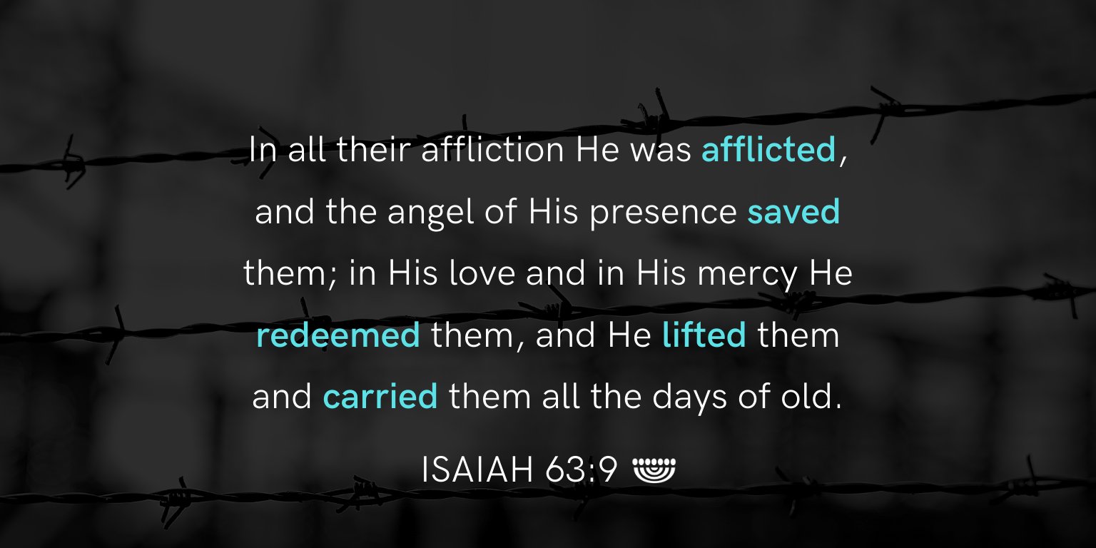 Chosen People Ministries On Twitter: ""In All Their Affliction He Was  Afflicted, And The Angel Of His Presence Saved Them; In His Love And In His  Mercy He Redeemed Them, And He