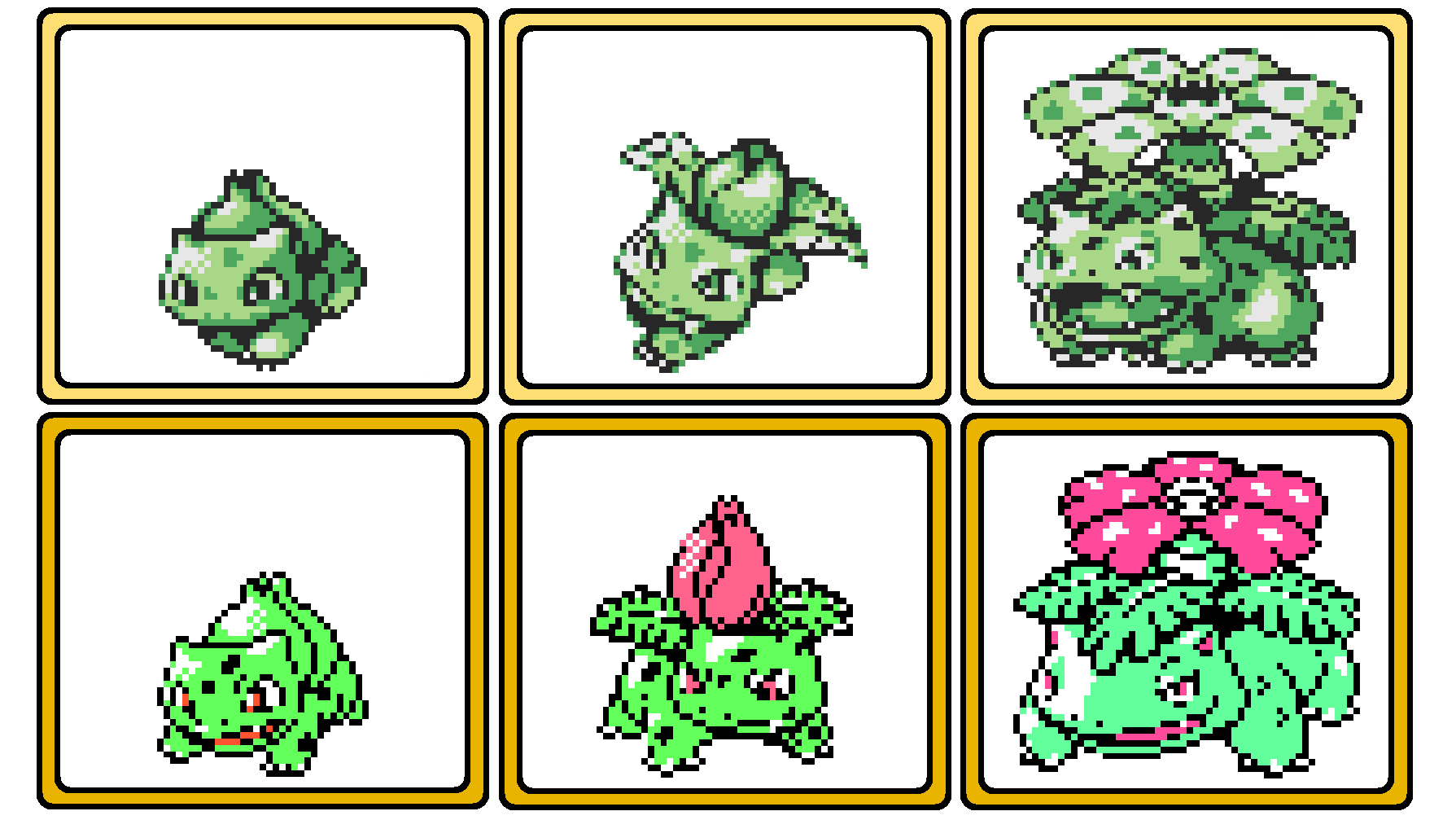 Dr. Lava on X: Yellow Sprites: Out of the whole series, Pokemon