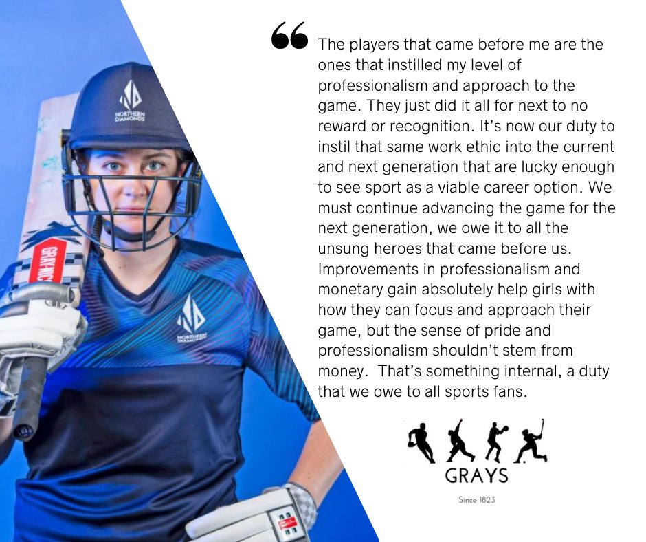 More Inspirational words from women in sport, this time  Yorkshire cricketer <a href="/Katie_Lev/">Katie Levick</a> shares what drives her. 

Full Q&amp;A with Katie to follow.