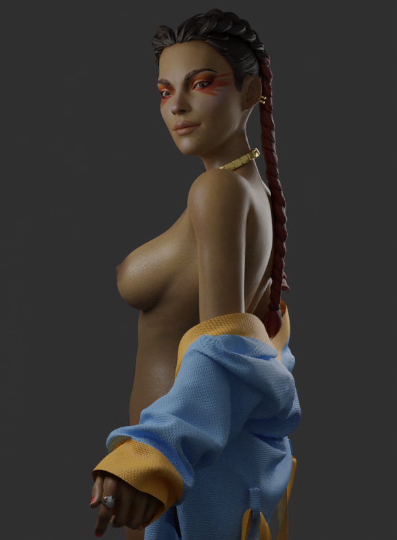 WIP Back to Lady Loba.