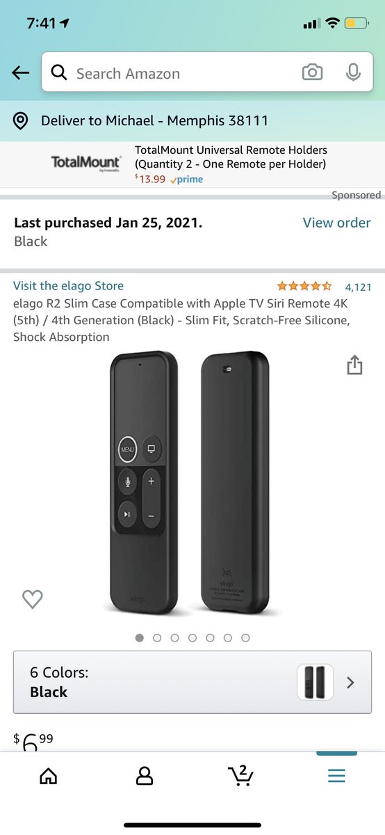 michaeljustpenn's tweet photo. @SnazzyQ This little case has been helpful for not hitting the home button instead of pause/play button! Still a poorly designed remote for sure. https://t.co/l5C0CYvYS4