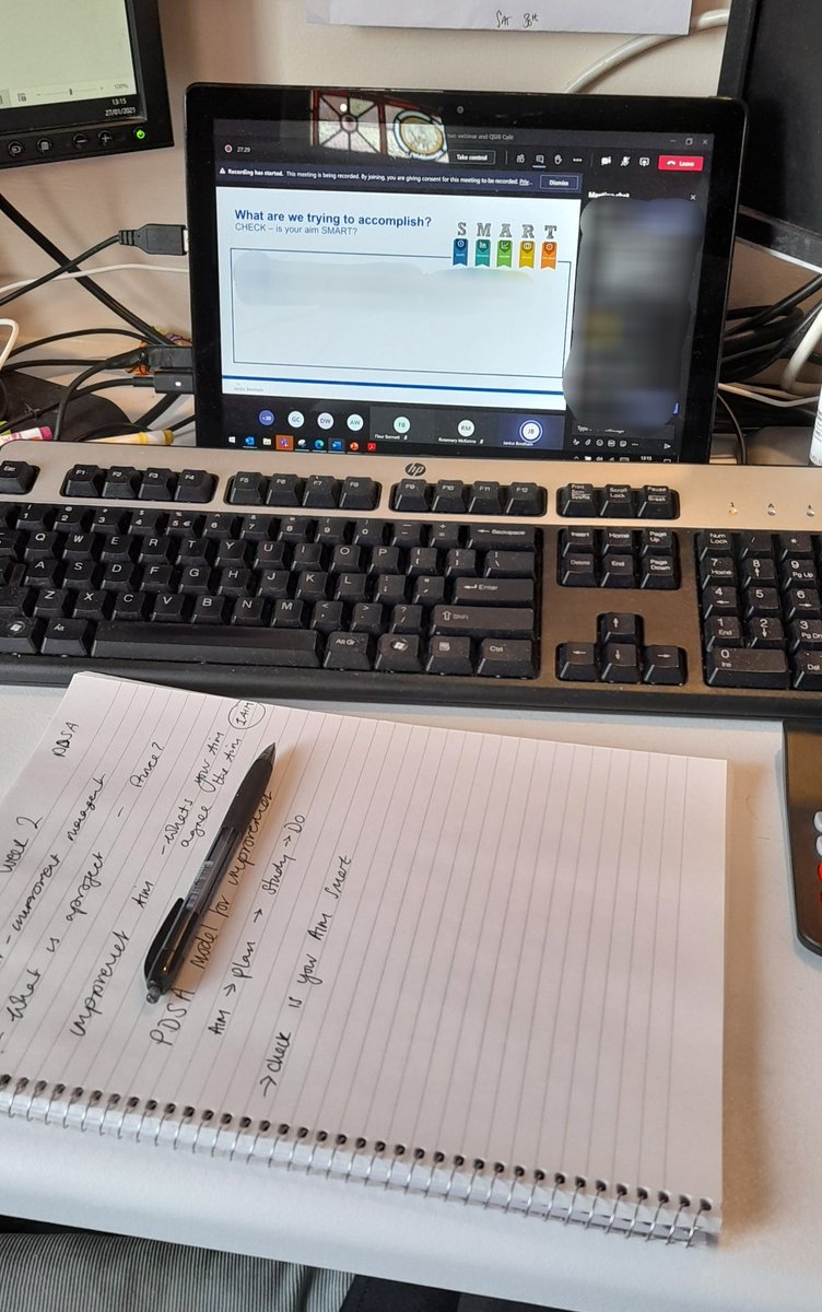 Loving the QSIR V programme today.  Great to see service improvement being trained &amp; to be part of a trust learning event in a virtual environment.  @EEAST_QI <a href="/EastEnglandAmb/">EEAST Ambulance Service</a> <a href="/ACT2improve/">NHS QSIR</a> #QSIR #continuedlearning #alwaysroomtoimprovement #makingitbetterforpatients