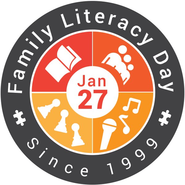 Enjoy reading with your family today! #FamilyLiteracyDay