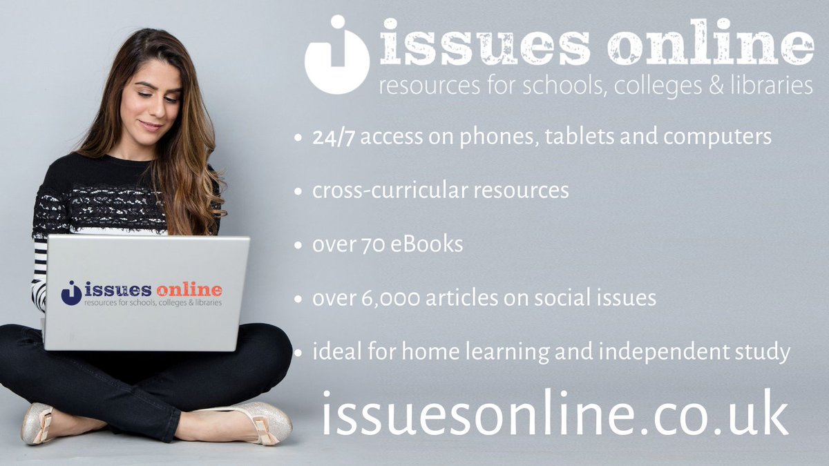 IndependenceEdu's tweet image. With schools not returning until at least the 8th March #IssuesOnline is ideal for #homelearning 
Students have 24/7 access, safe search &amp;amp; over 6,000 articles to help research important #issues
#schoolsreopening #homework #schoollibraries #libraryresources #schoolresources
