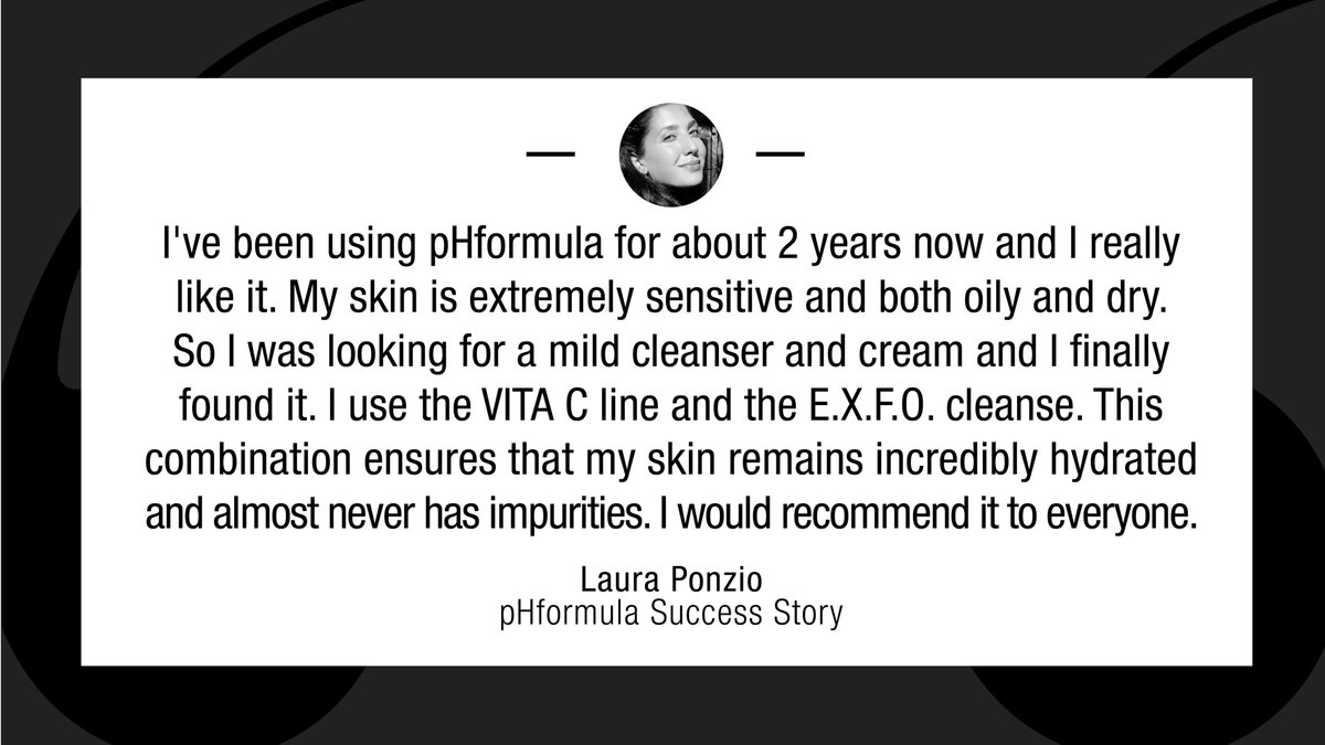Thank you Laura from Amsterdam for sharing your love for #pHformula with us!

Customer review: @lauraponzioo 

pHformula is available in more than 40 countries worldwide.

#skinresurfacing #customerfeedback #customerstories #pHformulanetherlands @phformula_nederland