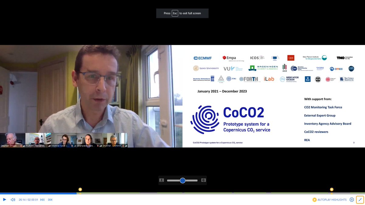 CoCO2_project's tweet photo. Our @CoCO2_project is having its kick-off meeting today and tomorrow. After the plenary introductions and welcomes, focus has shifted to break-out sessions discussing the detailed plans. A strong consortium, ready for the exciting tasks ahead! https://t.co/C72Of4XABe