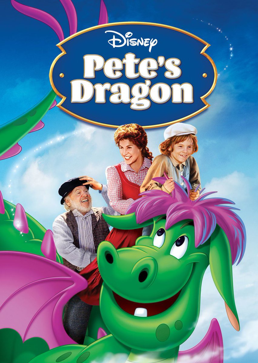 Découverte totale pour la version d'origine de Peter et Elliott le Dragon dont je n'avais que la version live action sortie en 2016 (qui était sans plus). Peter est touchant et Elliott tout mignon. 7/10