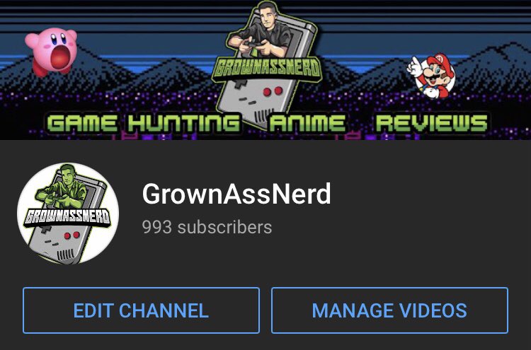 GrownAssNerd's tweet photo. So close to 1000 subs on the YouTube channel! #RetroGaming #gamecollection https://t.co/HC5CcqJZ2x