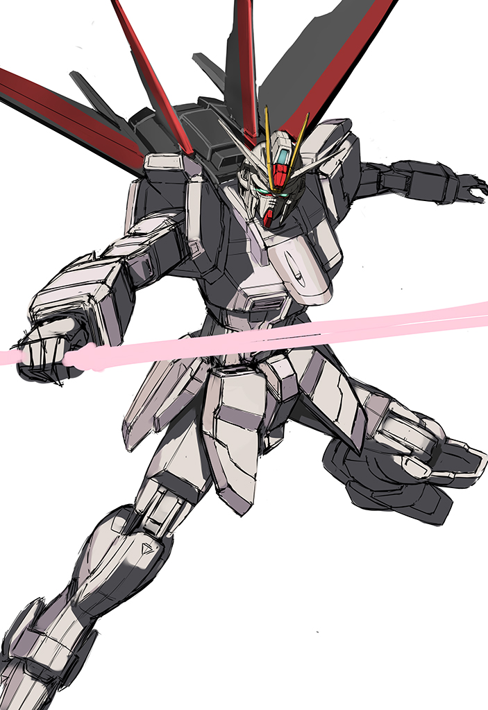 「#皆さんラフと完成絵を見せてください #ガンダム
ざっくり形とってグリザイユで明」|lotz┃NEOKET4【F08】のイラスト