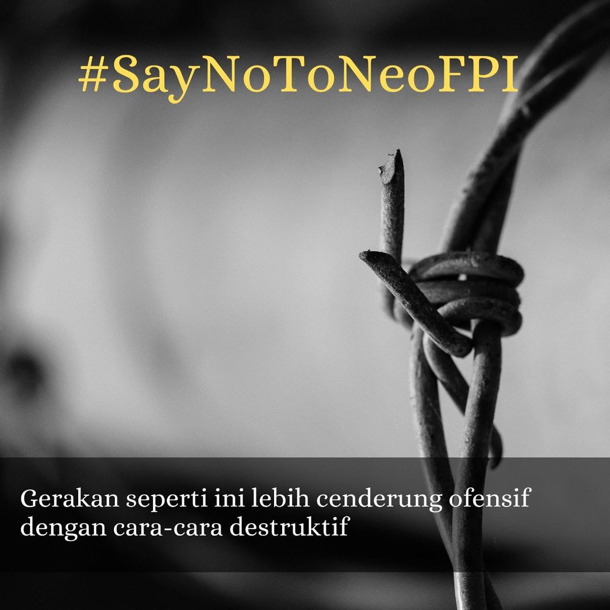 AuraFanza's tweet photo. Pendirian FPI versi terbarU tersebUt ditandatangani oleh mantan pendiri Front Pembela Islam seperti MUnarman, Shobri LUbis, dan MUchsin Ali Alatas. #SayNoToNeoFPI #NKRITanpaFPI #takusahkhilafah https://t.co/7du42lYHWq