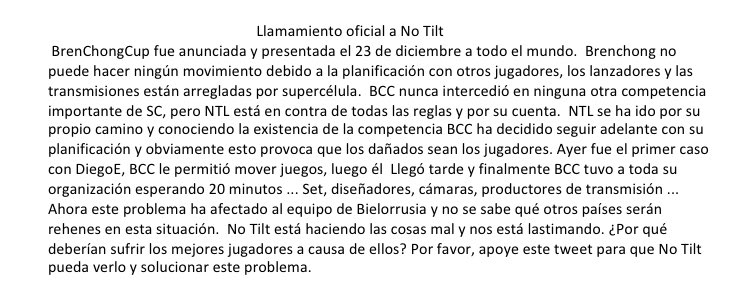 Official appeal to <a href="/NoTiltGG/">No Tilt</a> ‼️⚠️
Support this tweet please🥺🥺🥺