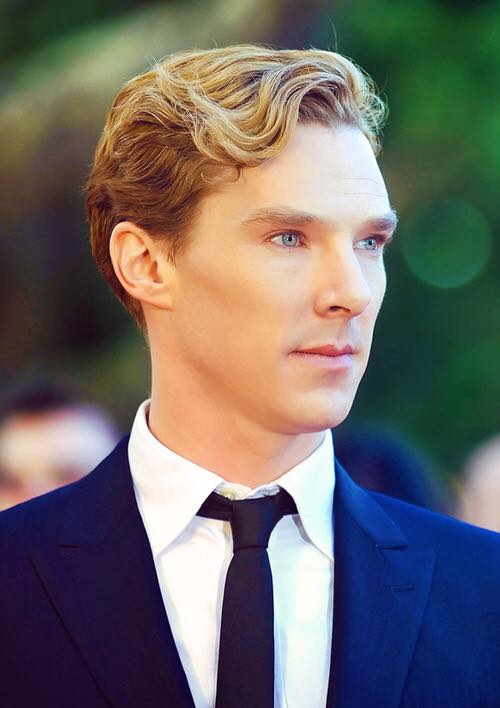 MartyCippy's tweet photo. Blonde hair ๐ #CumberLetterB day @CumberbatchSpam https://t.co/UokhoiYZ3a