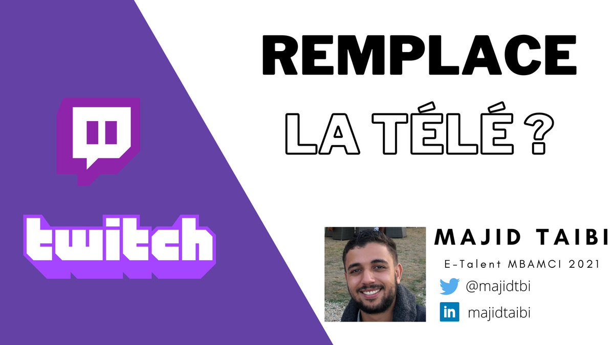 #Twitch : La nouvelle plateforme qui remplace la télévision !

Tout savoir sur Twitch, comment ça marche ?🤔 Quels sont les chiffres ? 📈

Retrouvez mon article ci-dessous ⬇️⬇️

▶️mbamci.com/twitch-la-nouv… via @MbaMci